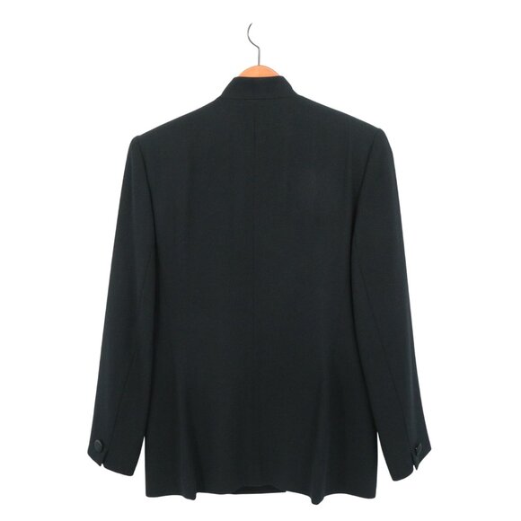 NWT Jones New York Worsted Wool Tuxedo Blazer Jacket Pant Suit Set Satin Trim 6 - Picture 6 of 11